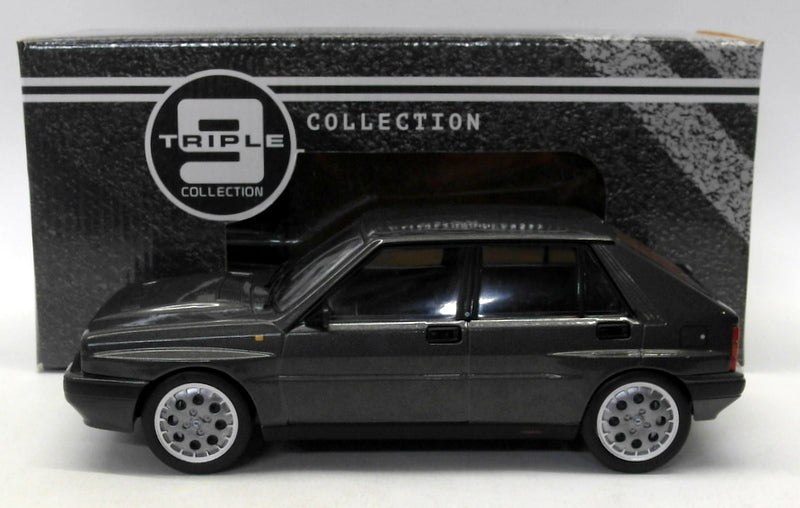Triple9 1/18 Scale - T9-1800172 Lancia Delta HF Integrale 16V 1990 Dark Grey