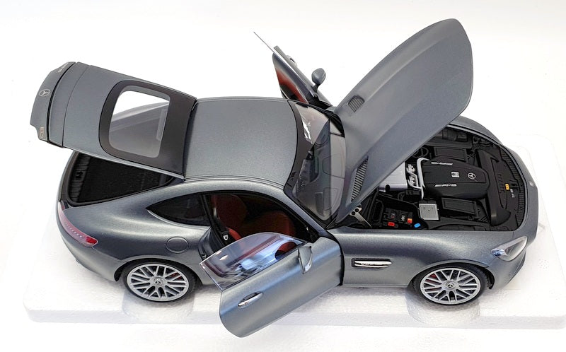 Autoart 1/18 Scale 76312 - Mercedes Benz AMG GT S - Matt Grey