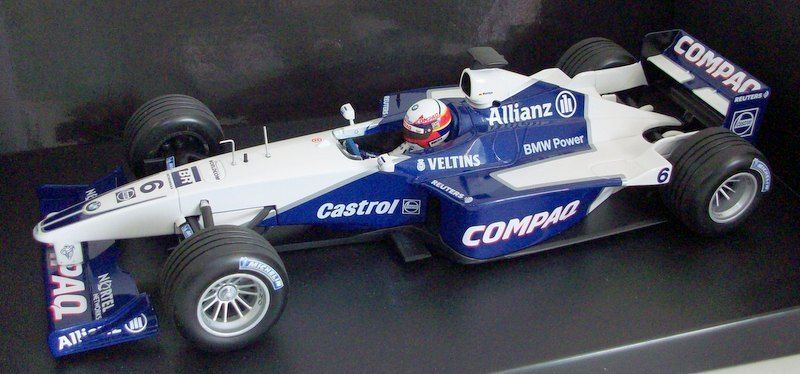 Minichamps 1/18 Scale - 100 010096 Williams F1 BMW FW22 J.P Montoya showcar