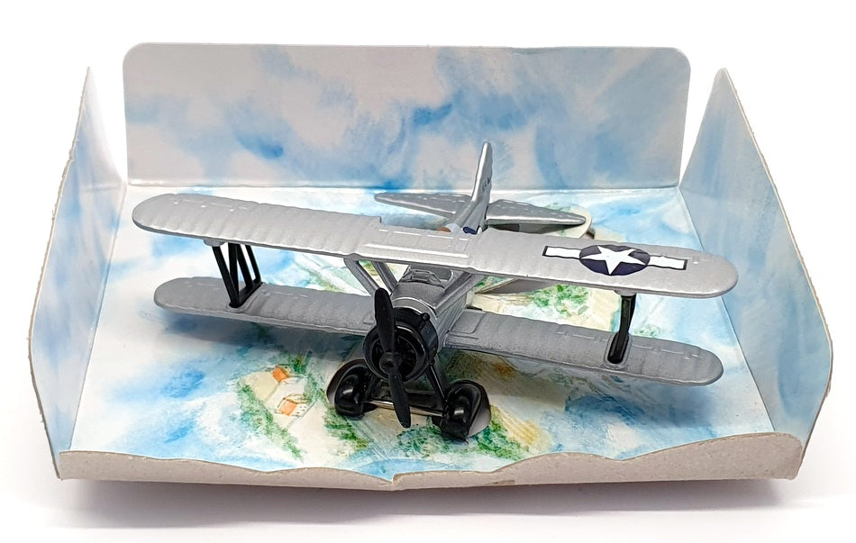 Lledo 10cm Wide Wingspan DG122001 - Stearman Kaydet US Naval Trainer