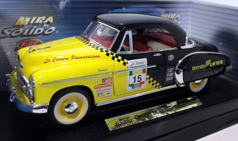 Solido 1/18 Scale Diecast - 8132 Chevrolet Bel Air Panamericaine #50