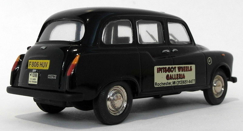 Somerville Models 1/43 Scale 100A - Austin FX4 Taxi - Black If It's Got Wheels