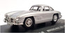 High Speed 1/43 Scale 43KFB16S - 1954 Mercedes Benz 300SL Wing Dr - Silver