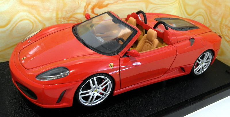 Hot Wheels 1/18 Scale diecast - G7222 Ferrari F430 Spider Rosso red