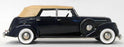Brooklin Models 1/43 Scale BRK172 - 1937 Lincoln Le Baron Conv Sedan - Dark Blue