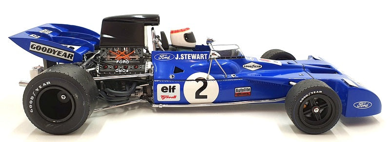 Exoto 1/18 Scale diecast  97020 Tyrrell Ford 003 F1 Jackie Stewart #2