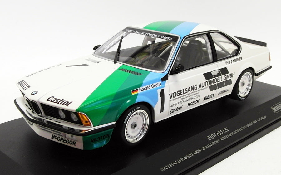 Minichamps 1/18 Scale 155 842511 - BMW 635 CSi #1 Winner 1984