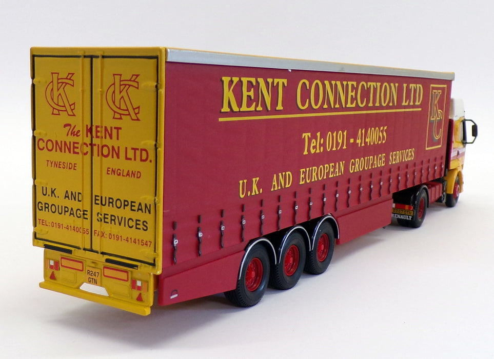 Corgi 1/50 Scale 75604 - Renault Premium Curtainside - Kent Connection Ltd.