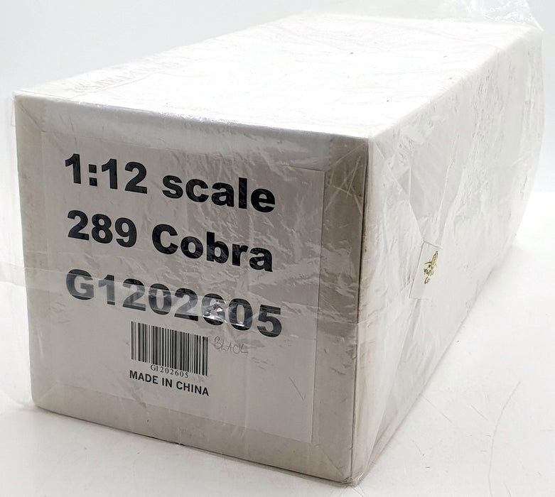 GMP 1/12 Scale Diecast G1202605 - Shelby 289 Cobra - Black
