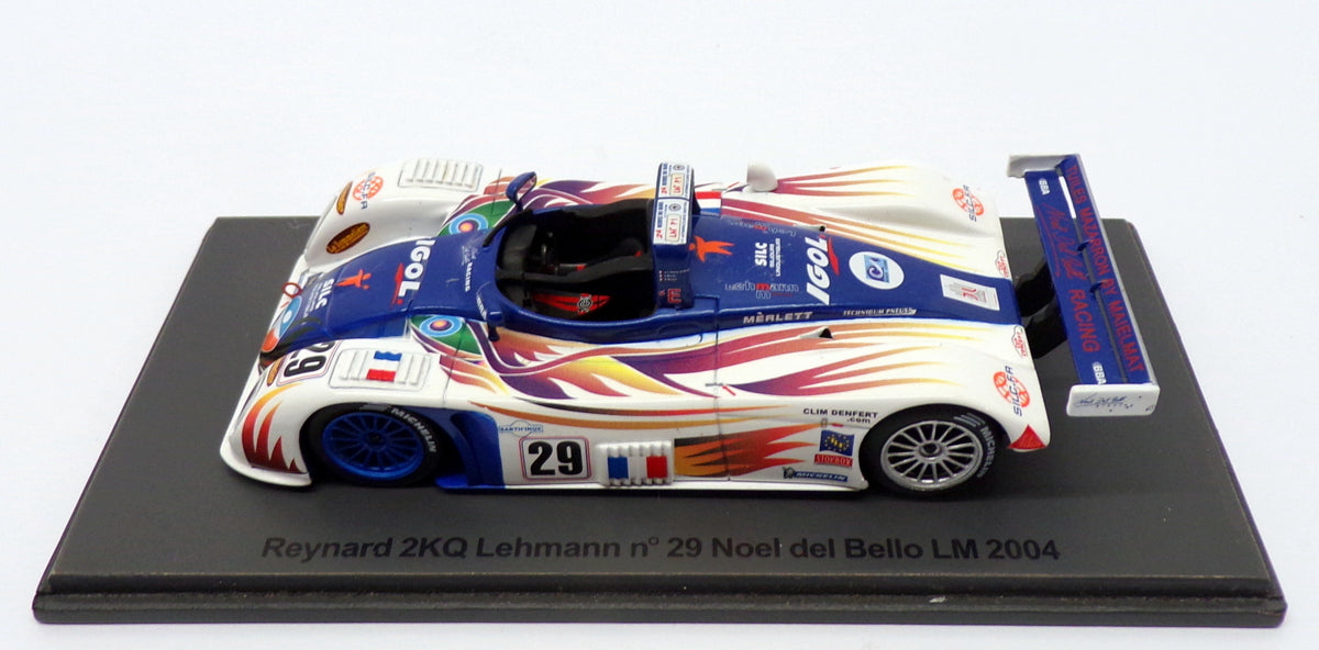 Spark 1/43 Scale S0053 - Reynard 2KQ Lehmann #29 Le Mans 2004