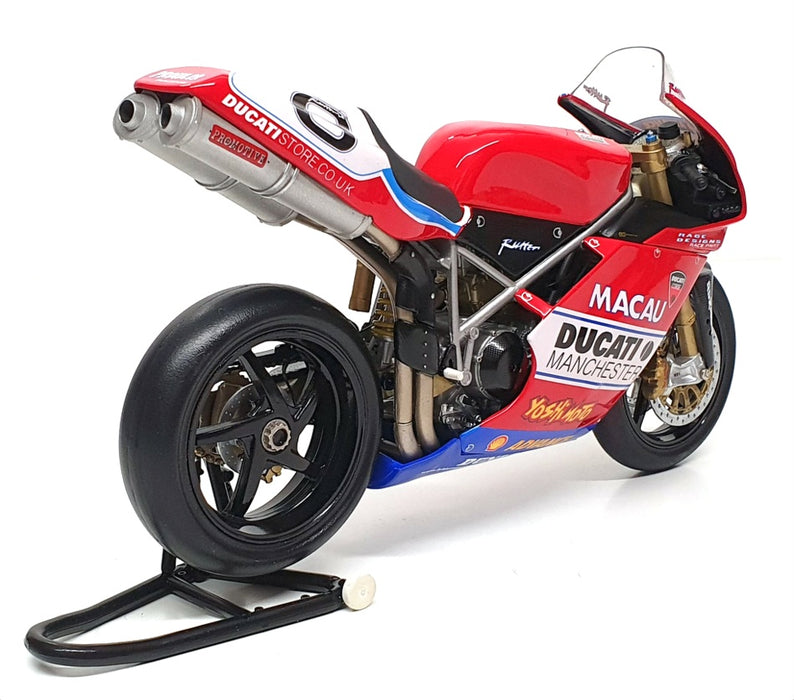 Minichamps 1/12 Scale 122 021296 - Ducati 998 RS - M. Rutter Macau GP 2002