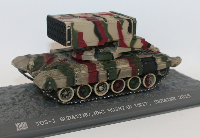 Solido 1/72 Scale diecast S7200501 - TOS-1 Burantino NBC Russian Ukraine 2015