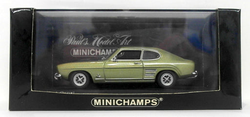 Minichamps 1/43 Scale 430085504  - 1969 Ford Capri Light Green Metallic