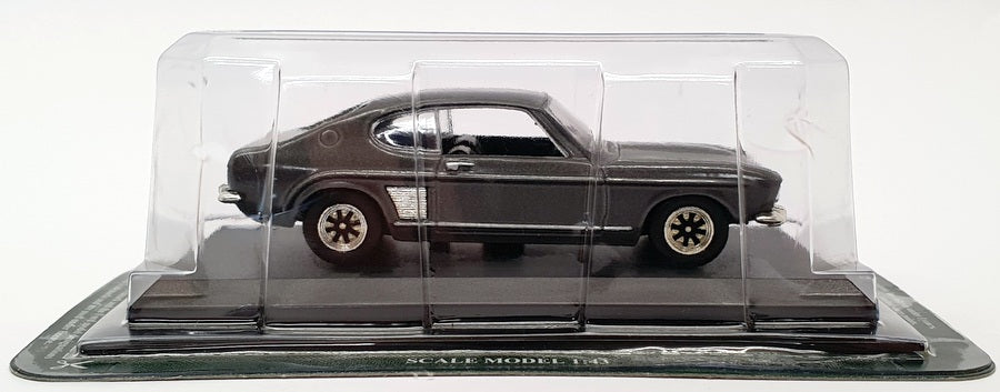 Altaya 1/43 Scale Model Car AL21020C - Ford Capri - Metallic Grey
