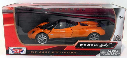 Motor Max 1/24 Scale Diecast 73369 - Pagani Zonda - Orange