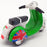 Kandy Toys 10cm Long Scooter TY2587 - Scooter Pull Back And Go - Green/White
