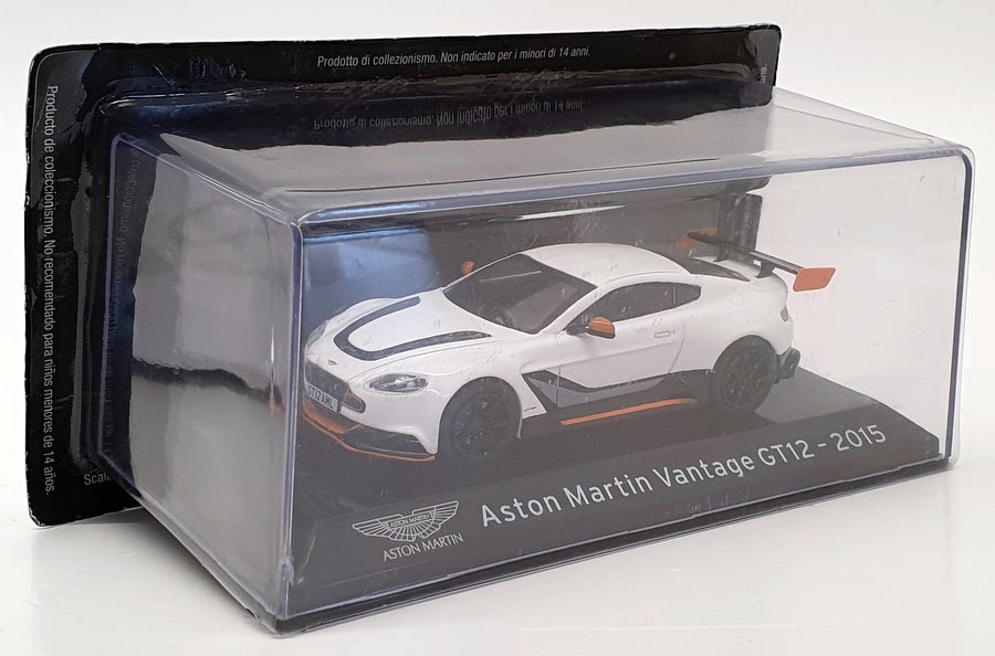 Altaya 1/43 Scale AL81020 - 2015 Aston Martin Vantage GT12 - White