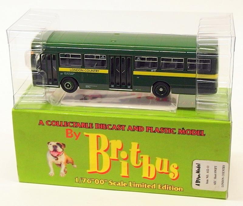 Britbus 1/76 AEC Short Swift London Transport R-227 Diecast Model Bus