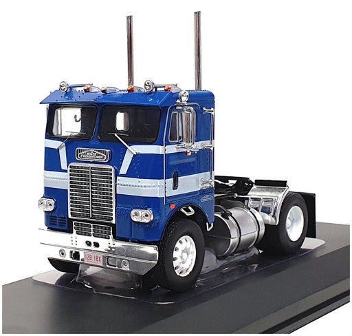 Ixo Models 1/43 Scale Diecast TR111 - 1976 Freightliner COE Truck - Blue