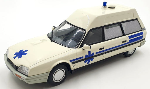 Otto Mobile 1/18 Scale Resin OT367 - Citroen CX Break Ambulance - White