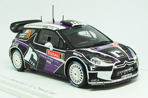 Spark 1/43 Scale S3329 - Citroen DS3 WRC #11 - Monte Carlo 2012