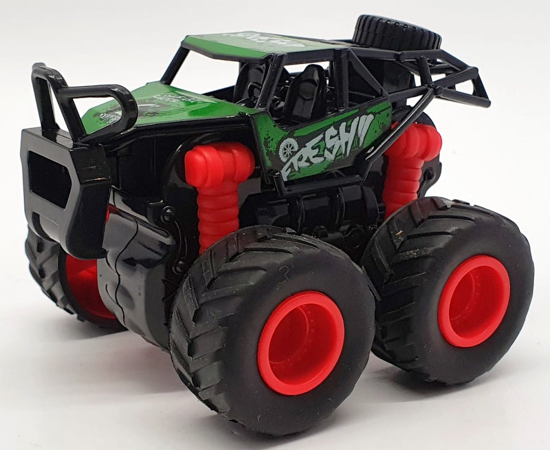Kandy Toys 12cm Long TY3509 - Rock Crawlers 4WD Power Friction Power - Green