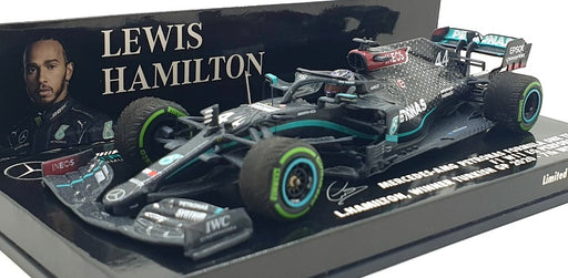 Minichamps 1/43 Scale 410 201444 - Mercedes AMG Petronas F1 L .Hamilton 2020