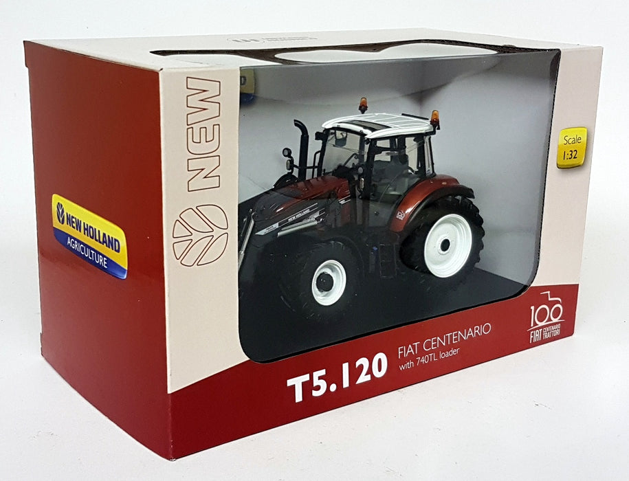 Universal Hobbies 1/32 UH6206 New Holland T5.120 Centenario 740TL Loader Tractor