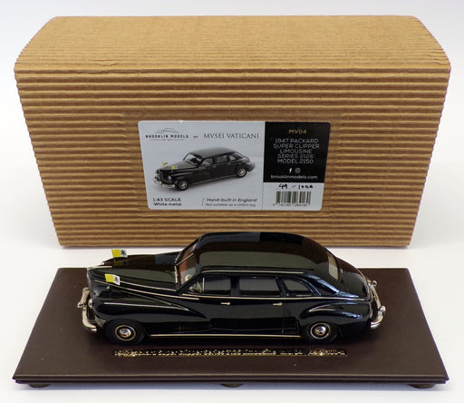 Brooklin 1/43 Scale MV04 - 1947 Packard Super Clipper Limousine S2126 - Black