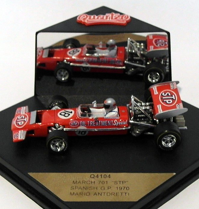 Quartzo 1/43 Scale Q4104 - March 701 STP F1 Spanish GP 1970 - #18 Antdretti