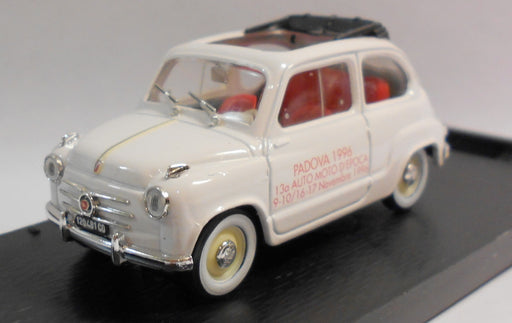Brumm 1/43 Scale Metal Model - R249 FIAT 600 1956 PADOVA 96' 1996