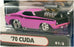 Muscle Machines 1/64 Scale Diecast 71161  01-2 - 1970 Plymouth Cuda