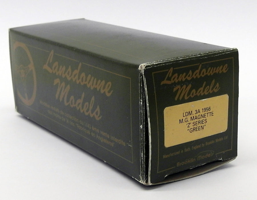 Lansdowne Models 1/43 Scale LDM3A - 1956 MG Magnette Z Series - Island Green