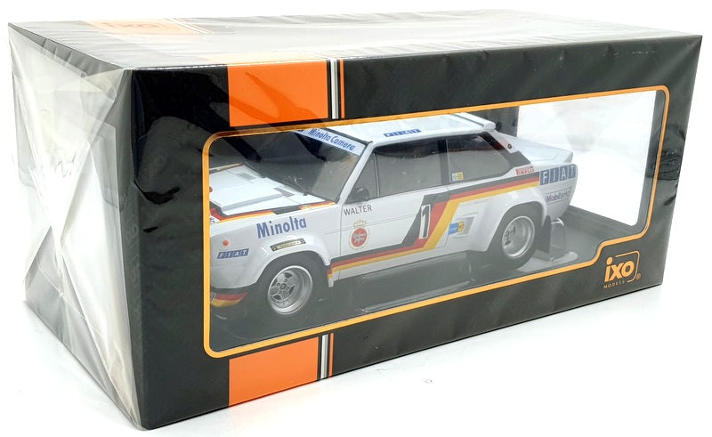 Ixo 1/18 Scale Diecast 18RMC077 - Fiat 131 Abarth #1 Hunsruck 1979 W.Rohrl #1