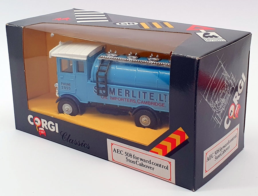 Corgi 1/50 Scale C945/5 - AEC 508 Forward Control 5 Ton Cabover Somerlite - Blue