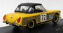 Detail Cars 1/43 Scale Diecast ART428 - MG Midget MkIV #72 - Yellow