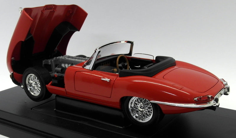 ERTL 1/18 Scale Diecast - 33715B 1967 Jaguar E-Type Roadster Red