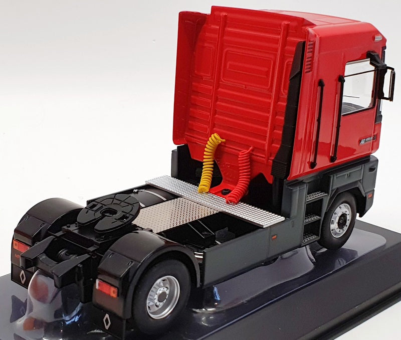 IXO Models 1/43 Scale Model Truck TR066 - 1992 Renault Magnum AE 420 Ti - Red