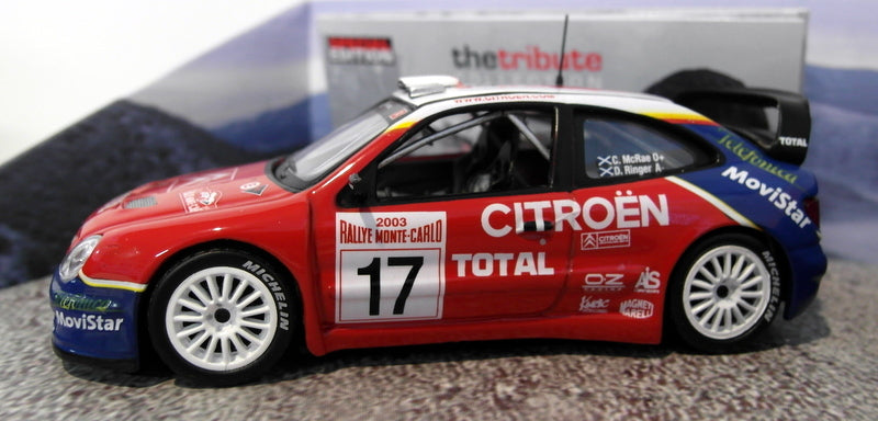 Vanguards 1/43 VA99901 Citroen Xsara Turbo WRC Monte Carlo 2003