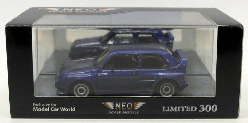 Neo 1/43 Scale Model Car NEO45826 - Rieger Golf - Blue