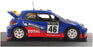 Ixo 1/43 Scale RAM093 - Peugeot 206 WRC - #46 Rossi/Cassina GB 2002