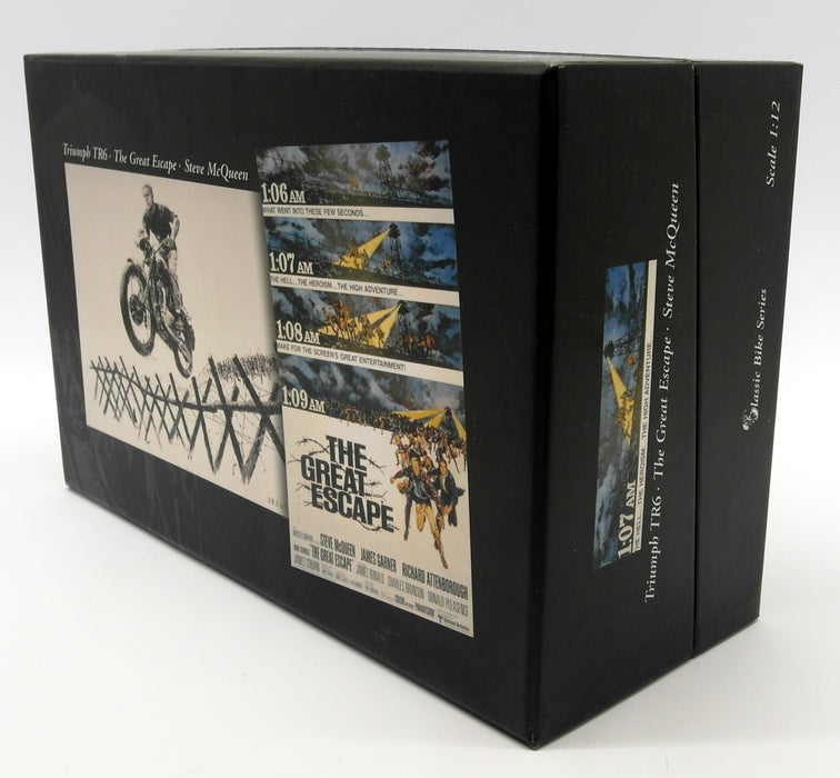 Minichamps 1/12 Scale Diecast 122 133500 Triumph TR6 Steve McQueen Great Escape