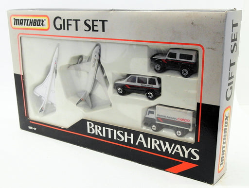 Matchbox Diecast Aeroplane & Car Gift Set MC-17 - British Airways
