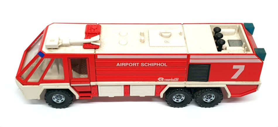 Siku 1/55 Scale Diecast 3513 - Rosenbauer Airport Fire Engine - Red/White