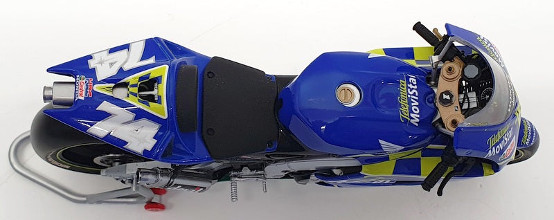 Minichamps 1/12 Scale Motorcycle 122 037174 - Honda RC211V Telefonica Movistar