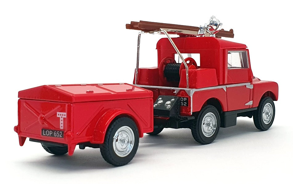 Matchbox 1/43 Scale Diecast YFE02 - 1948 Land Rover Auxiliary - Red