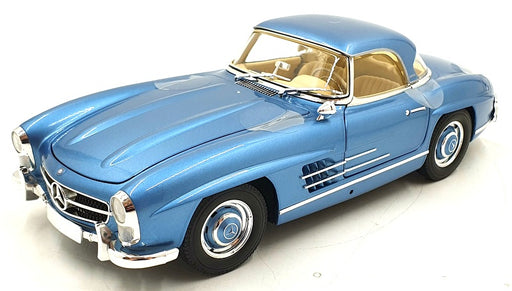 Minichamps 1/18 Scale 180 039042 Mercedes-Benz 300 SL Roadster W198 Met Blue