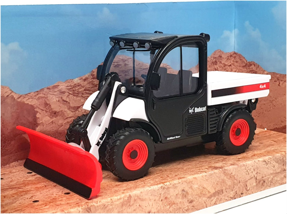 Burago 1/50 Scale 1831805 Bobcat 5600 Toolcat With Snow Plow