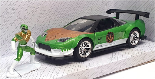 Jada 1/32 Scale 32871 - Green Ranger & 2002 Honda NSX Type-R Japan Spec