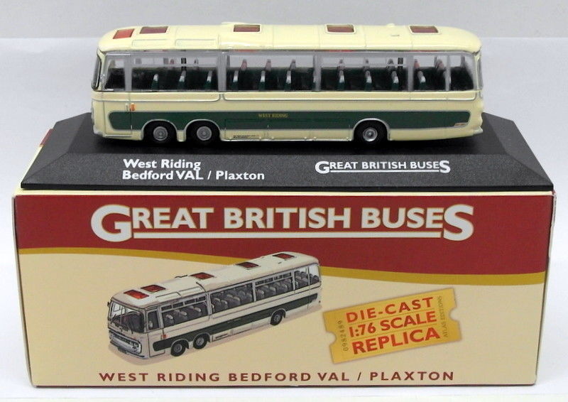 Atlas Editions 1/76 Scale 4 655 120 - West Riding Bedford Val Plaxton